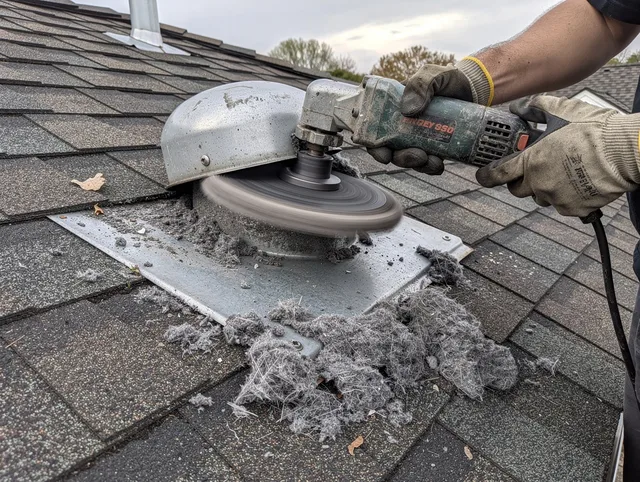 Expert roof dryer vent cleaning by Los Angeles Dryer Vent Cleaning in Los Angeles