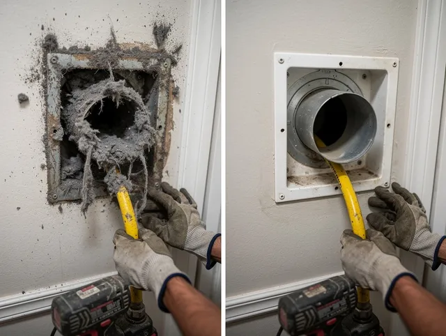 Expert gas dryer vent cleaning by Los Angeles Dryer Vent Cleaning in Los Angeles